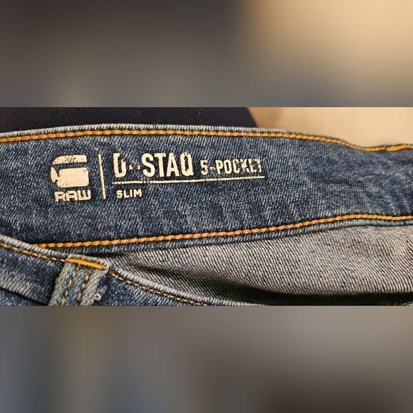 G-Star Raw, D-Staq 5-Pkt slim, W31 L32 buttonfly - Picture 2 of 7